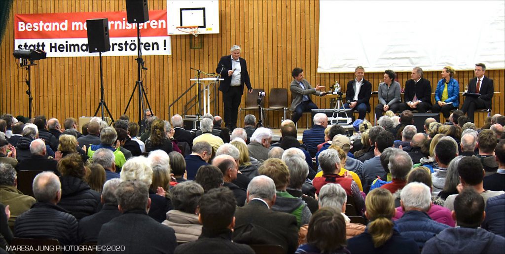 Podiumsdiskussion mit den Landratskandidaten 2020 Neubeuern Bürgerforum Inntal